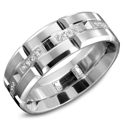 high end men's wedding bands